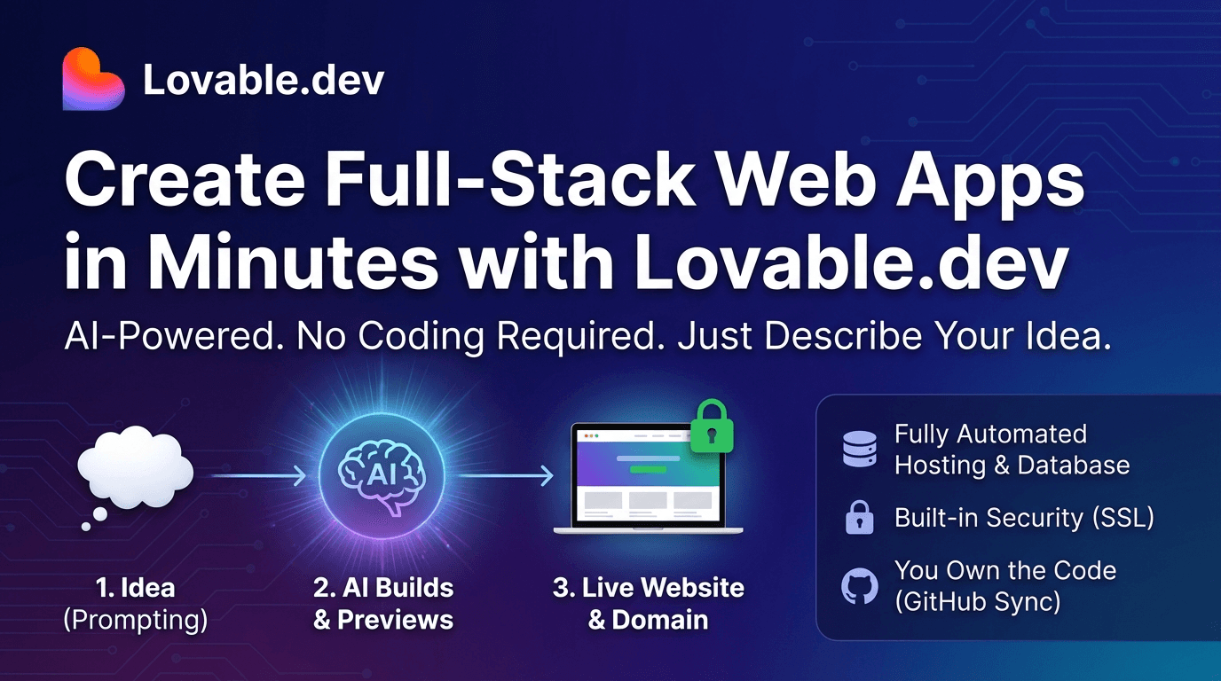 Create Full-Stack Web Apps in Minutes with Lovable.dev